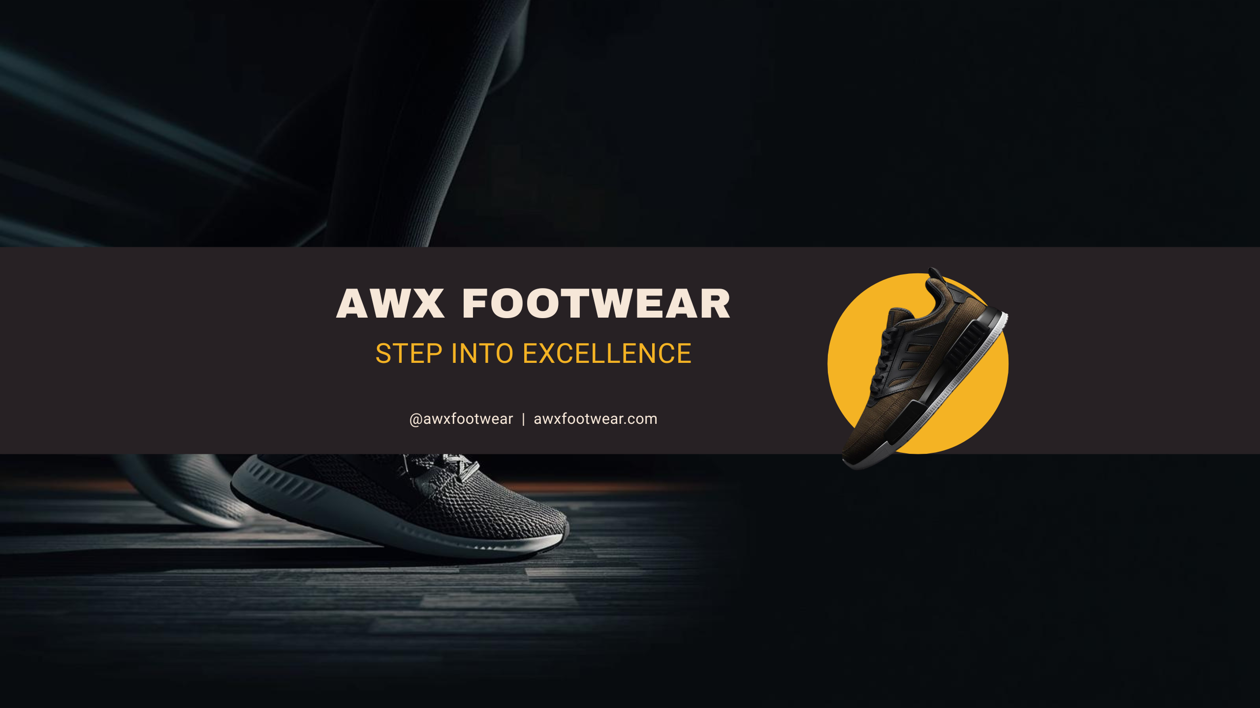 AWX Footwear Banner Design